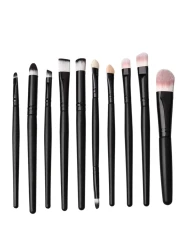 Makeup Brushes ZHIYE Make up Brush Set 20 PCs Professional Face Eyeliner for Foundation Blush Concealer Eyeshadow with Travel Black
