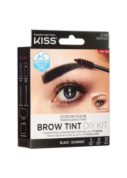 Kiss Brow Tint Diy Kit Black KEBT02C