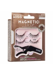 كيس رموش إصطناعية مغناطيسية مع أداة للتركيب - أسود KMAG01C