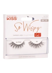 Kiss So Wispy Tapered False Eyelashes KSW03C Black