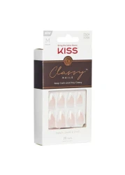 Kiss Classy Nails Medium KCS04C Pink 28 PCS