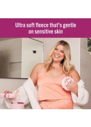 Comfort Powder Puff Large Powder Puff for Body Powder Applicator with Storage Container Compatible with Womens TalcFreePowder Sold Separately