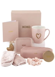 Gift Baskets for Women Gifts for Girlfriend Birthday Box Gift Box for Women Gift Set for Women Pink Gifts for Her Daughter Wife Mom Sister Teen Girl Best Friends Female