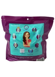 9 Piece Resealable Womens Travel Kit