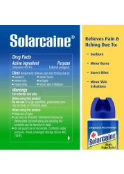 SolarcaineAloe Sunburn Relief Spray with 4 Lidocaine After Sun Care Relief Spray for Burns Scrapes Itch Aloe Spray to Soothe Cool Replenish Skin 4oz