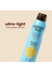 Hawaiian Tropic Everyday Active Spray Sunscreen SPF 50 6oz Hawaiian Tropic Sunscreen SPF 50 Sunblock Oxybenzone No Sunscreen Spray On Sunscreen Body Sunscreen Spray SPF 50 6oz each Twin Pack