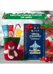 Hand Cream Christmas Gift Set Eleanores Diary 8Pcs Mini Hand Lotion Set Christmas Stocking Stuffers Gifts for Women Mon Girls Travel Size Moisturizing Hand Cream for Dry Skin Xmas Holiday Gifts
