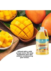 Antibacterial Hand Soap - Mango Foaming Hand Wash - 1/2 Gallon (64 oz.) Bulk. Refill Jug. Mango Scented. Non-toxic. Made in the USA.