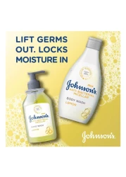 Johnson's Anti-Bacterial Micellar Lemon Hand Wash Yellow 300ml Pack of 2