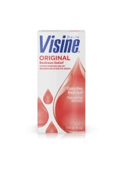 Visine Original Redness Relief Eye Drops to Help Relieve Red Eyes Eye Irritation 05 Fl Oz Pack of 4