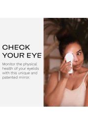 iChek by Avenova An Illuminated Magnifying Eyelid Eyelash Mirror for Blepharitis Chalazion Styes Dry Eyes Contact Lenses and Lash Extensions