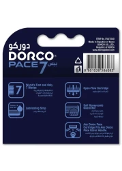 Dorco Pace7 Men Razor Cartridge 4 PCS