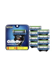 جيليت بروغليد شفرات حلاقة زرقاء 8 قطع