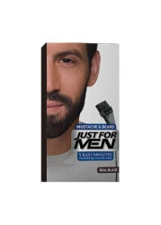 Just For Men Mustache And Beard Colour Real Black 28g