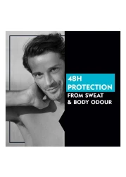 NIVEA MEN Antiperspirant Roll-on for Men Black and White Invisible Protection Fresh 50ml