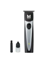 Moser T-Cut Professional Cordless Trimmer with T-Blade 1591-0170 Black and Cordless Mobile Shaver 3615-0052 Black