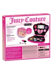 Make It Real Juicy Couture Bejeweled Beauty Cosmetic Compact Glam for Eyes Lips Face Crown Shaped Makeup Case Girls Kids Ages 6