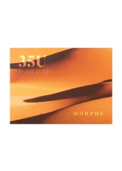 MORPHE35U Makeup Palette Gilded Desert Artistry Palette with Deep Metallics Shimmers Matte Pressed Pigments Made to Build Blend Layer for Everyday Versatile Makeup Looks 198 oz