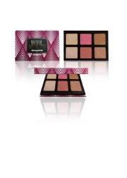 Ccolor Cosmetics Natural Face Palette in Glow Make Up Set Highlighter Palette Blush Palette Bronzer Palette Contour Kit With Shimmer Matte Shades for a Natural Look ParabenFree Make Up Kits