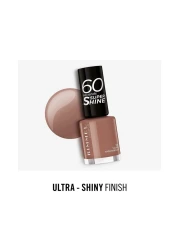 ريميل لندن طلاء أظافر فائق اللمعان في 60 ثانية - 101 توب تروباك 8 ملل