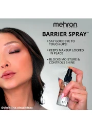 Mehron Makeup Barrier Spray Setting Spray for Makeup Makeup Setting Spray for Face 1 fl oz 29 ml