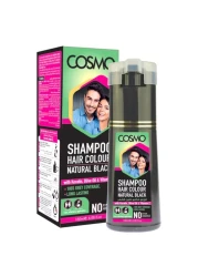 Cosmo Hair Colour Shampoo Natural Black 180ml