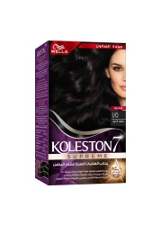 Wella Koleston Supreme Hair Color 1/0 Darkest Night Black