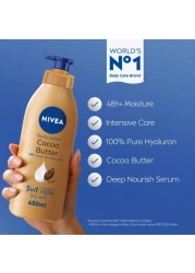 NIVEA Body Lotion Dry Skin Cocoa Butter Vitamin E 400ml