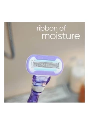 Gillette Venus Swirl Razor Blade Refills Purple 4 PCS
