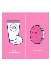 فيت كريم إزالة الشعر الحريري المنعش أثناء الإستحمام 150 ملل - أبيض