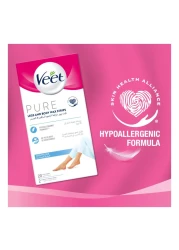 Veet Pure Legs And Body Wax Strips White 20 PCS