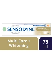 Sensodyne Multi Care + Whitening Toothpaste For Sensitive Teeth Superior Whitening Action 75ml