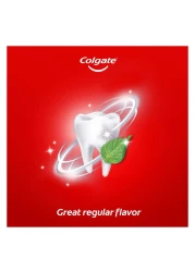 Colgate Maximum Cavity Protection Fluoride And Calcium Toothpaste White 75ml Pack of 4