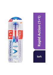 Sensodyne Rapid Action Soft Toothbrush White 2 PCS