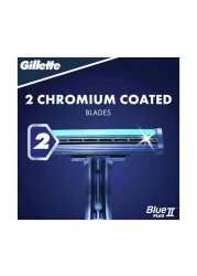 Gillette Blue II Plus Men's Disposable 10 Razors