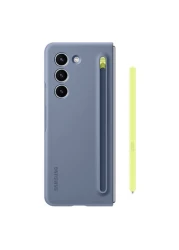 سامسونغ غطاء حافظة قلم نحيف لهاتف سامسونغ غالكسي زد فولد 5 - أزرق