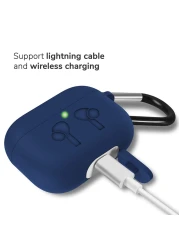 حافظة حماية لسماعات ابل اير بود برو/باللون الازرق