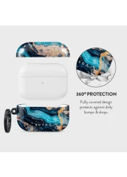 Elegant Protective Case For Apple AirPods Pro 2nd Generation AirPods Pro 2 Cover Charging LED Visible Blue