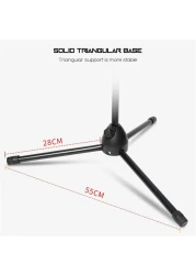 The Mohrim Adjustable Phone Tripod Floor Stand/Holder/Mount, Selfie Stick With Flexible Gooseneck