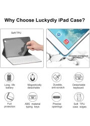 Ntech iPad Mini 4 Keyboard Case 7.9" Ultra Slim Shell Stand Cover With Magnetically Detachable Wireless Bluetooth Keyboard For Apple iPad Mini 4 Black