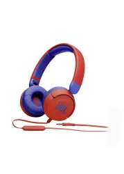 JBL JR310 Wired Headphone Volume Control Over-Ear For Kids Red