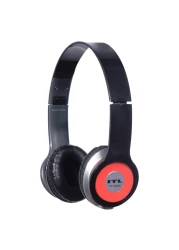 اي تي ال سماعة رأس سلكية مزودة بميكروفون YZ-229HS، لون أسود