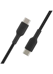 Belkin Boost Charge Braided USB-C To USB-C Cable Black