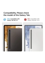 Spigen Tough Armor Pro Case For Samsung Galaxy Tab S8 S7 Gunmetal