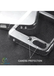 Clear Case for Samsung Galaxy Z Flip 6, Precise Camera Cutouts, Sleek and Light Design, Protective Cover For Z Flip6 5G (Z Flip 6)