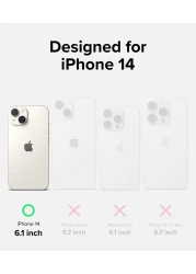 Ringke - Apple iPhone 14 Case Cover - Silicone Series- Black