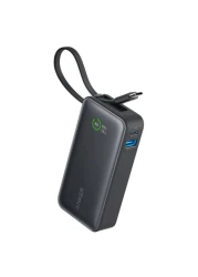 أنكر نانو باور بانك مع كابل يو أس بي-Cسي _أسود_ 20000 مللي أمبير 30 وات