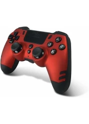 STEELPLAY PS4/PC SLIMPACK WIRELESS CONTROLLER - RUBY RED