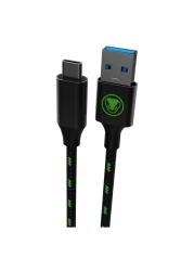 Snakebyte Cable X USB 3.2 Data Sync and Charging Cable for Xbox S and X Series Black 2m