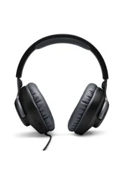 JBL Quantum 100 Gaming Headphone Over-Ear With a Detachable Voice-Focus Boom Mic Black